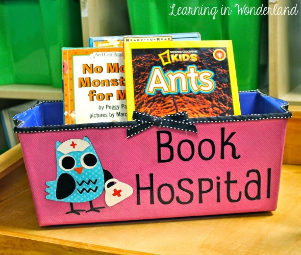Classroom Library Hacks: Book Hospital