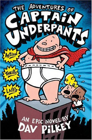 Books Like Diary of a Wimpy Kid: Captain Underpants