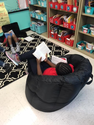 Classroom libraries increase achievement in writing workshop