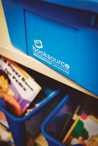 organization bins for classroom libraries