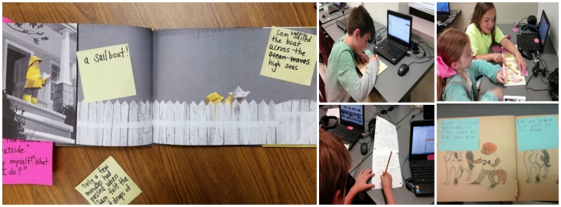 Creating a story with a wordless picture book