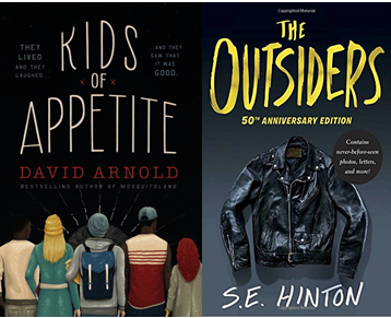 YA Fiction: Kids of Appetite and The Outsiders 