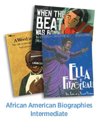African American Biographies Intermediate Books