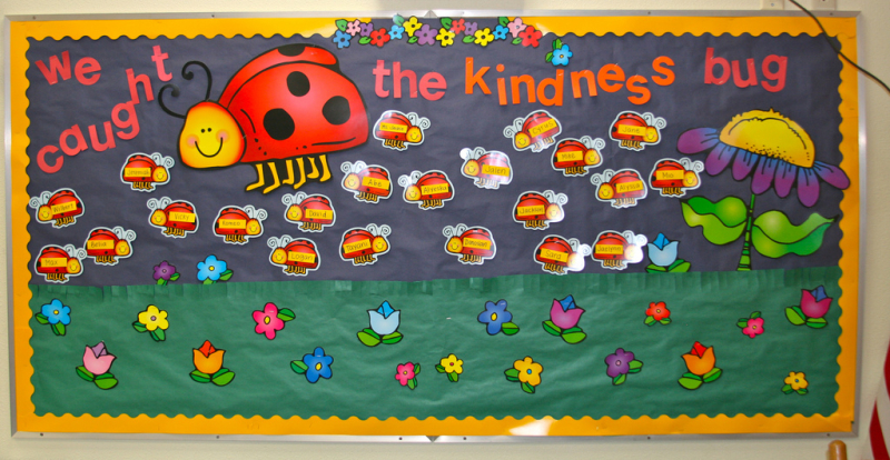 Teaching Empathy and Kindness Bulletin Board