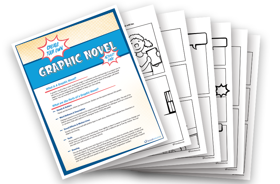 Create Your Own Graphic Novel with Booksource's Activity Pack
