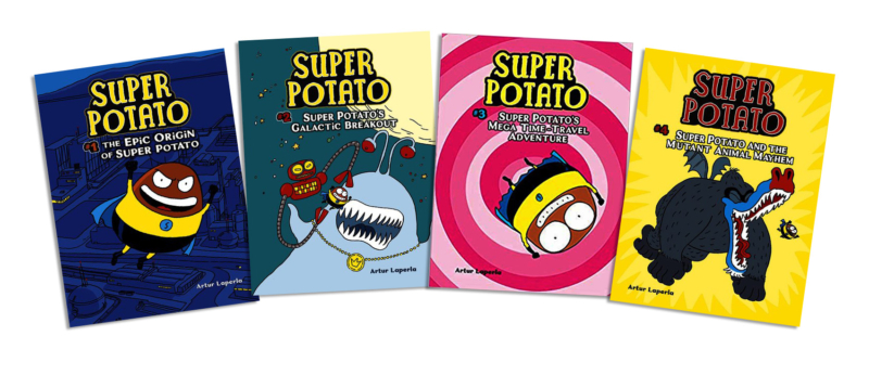 Super Potato series cover images