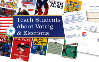 voting and elections books and printables