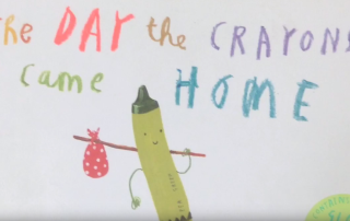 The Day the Crayons Came Home book trailer