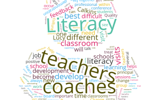 Literacy Coach - Teacher Word Cloud